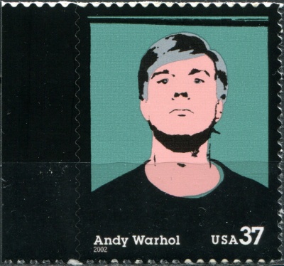США. 2002. Энди Уорхол (1928-1987), художник (Почтовая марка. MNH OG)