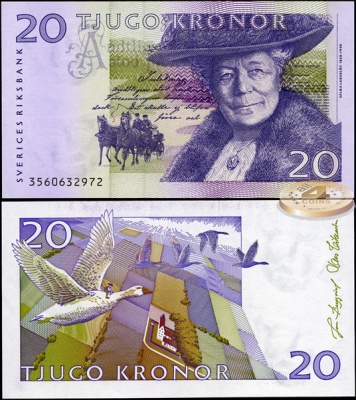 Швеция. 20 крон (Unc) 2003