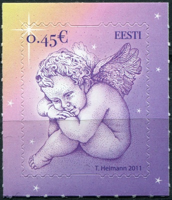 Эстония. 2011. Рождество (Почтовая марка. MNH OG)