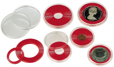 Большая капсула с дистанционным красным вкладышем