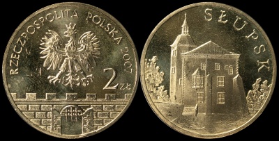 Польша. 2 злотых. 2007 (Unc) Слупск