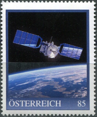Австрия. 2021. Техника. Спутник (Почтовая марка. MNH OG)