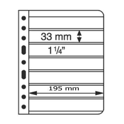 Лист Vario на 7 ячеек [1 шт] (Leuchtturm)