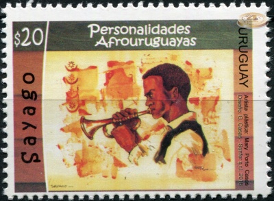 Уругвай. 2016. Саяго. 1902-1985 (Почтовая марка. MNH OG)