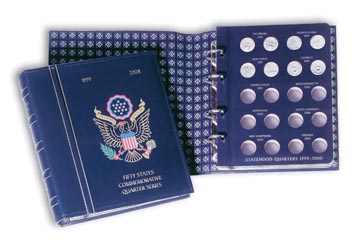 Альбом для монет в 25 центов. (Leuchtturm)