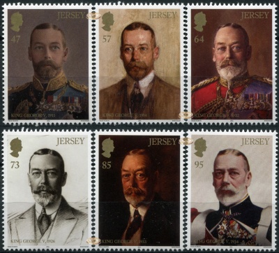 Джерси. 2016. Король Георг V (Серия. MNH OG)