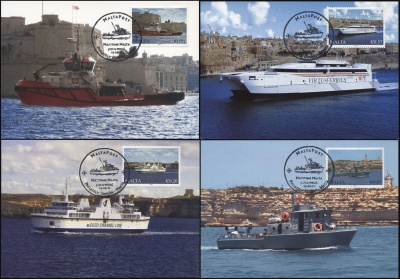 Мальта. 2011. Морская Мальта. Корабли (Серия KMX. Mint)
