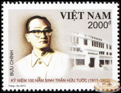 Вьетнам. 2013. 100 лет со дня рождения Tran Huu Tuoc [1913-1983] (Почтовая марка. MNH OG)