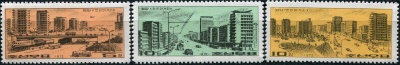 КНДР. 1972. Улица Чоллима, Пхеньян (Серия Почтовых марок. MNH)