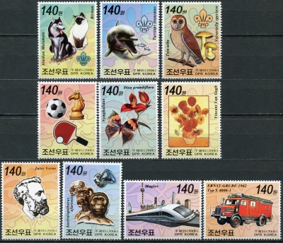 КНДР. 2006. Международная выставка марок BELGICA '06 (I) (Серия. MNH OG)