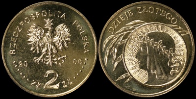 Польша. 2 злотых. 2006 (Unc) 10 злотых 1932 года