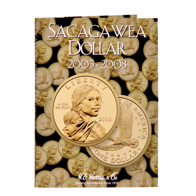 Альбом-фолдер для монет 1 доллар США 2005-08 (Harris)