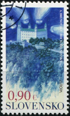 Словакия. 2010. Детские книги (Почтовая марка. CTO Гашеная)
