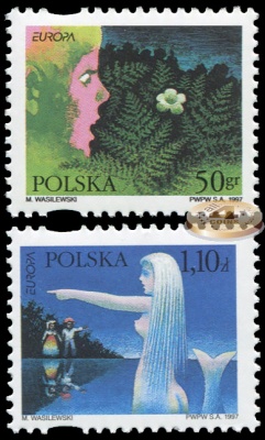 Польша. 1997. Сказания и легенды (Серия. MNH OG)