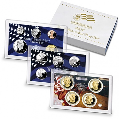 США. Официальный минтсет. 2007 (Proof)