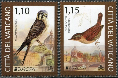 Ватикан. 2021. Вымирающие виды (Серия Почтовых марок. MNH OG)