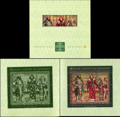 Венгрия. 2013. Венгерские королевские святые (Марочный буклет. MNH OG)