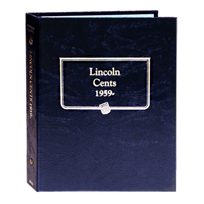 Альбом для монет 1 цент США 1959-2007 (Whitman)