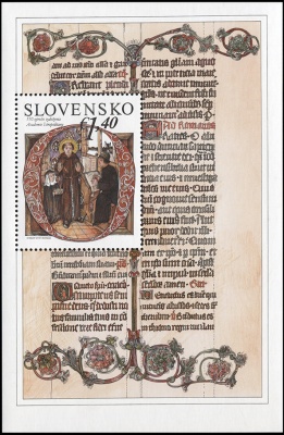 Словакия. 2015. 550 лет со дня основания Истрополитанской академии (Блок. MNH OG)