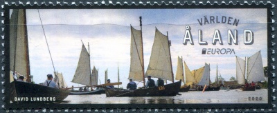 Аландские острова. 2020. Древние почтовые маршруты (Почтовая марка. MNH OG)