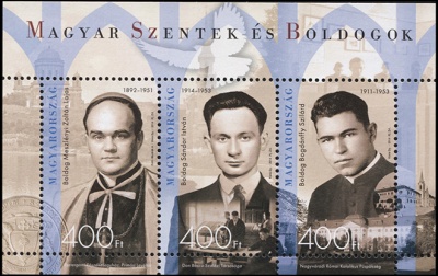 Венгрия. 2014. Венгерские Святые и Блаженные (Малый лист. MNH OG)