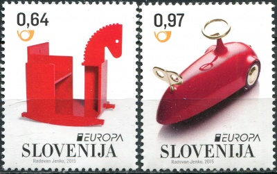 Словения. 2015. Детские игрушки (Серия Почтовых марок. MNH OG)