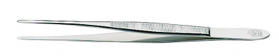 Пинцет 15 см, с прямым острием (Lindner)