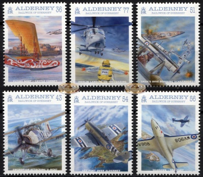 Олдерни. 2009. Столетие военно-морской авиации (Серия. MNH OG)
