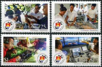 Кирибати. 2017. 50-летие Национального морского учебного центра (Серия. MNH OG)