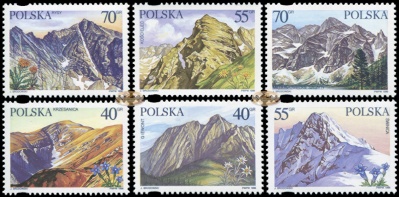 Польша. 1996. Татры польские (Серия. MNH OG)