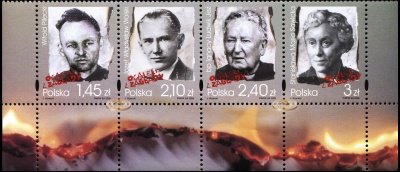 Польша. 2009. Выжившие в немецких концлагерях (Малый лист. MNH OG)