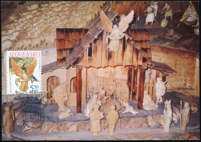 Словакия. 2002. Рождество (Картмаксимум. Мint)