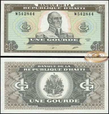 Гаити. 1 гурд (Unc) 1989