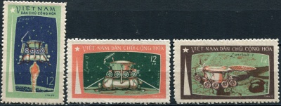 Вьетнам. 1971. Межпланетная станция "Луна 17" (Серия. MNH OG)