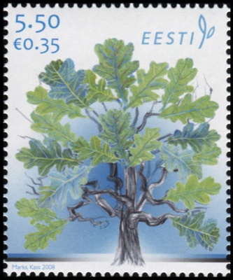 Эстония. 2008. 90 лет Эстонской республике (Почтовая марка. MNH OG)