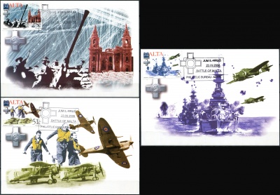 Мальта. 2005. 60-я годовщина окончания Второй мировой войны (Серия KMX. Mint)