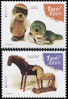 Эстония. 2015. Старые игрушки (Серия. MNH OG)