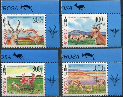 Монголия. 2013. Джейран (Серия. MNH OG)