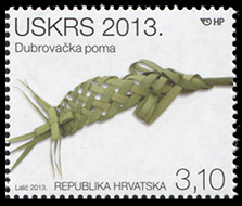 Хорватия. 2013. Dubrovačka poma (Почтовая марка. MNH OG)