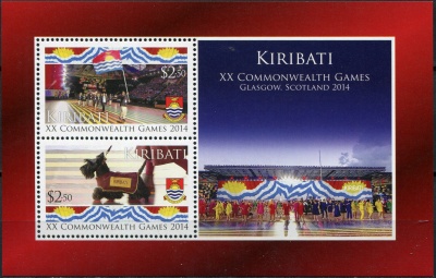 Кирибати. 2014. XX Игры Содружества, Глазго (Блок. MNH OG)