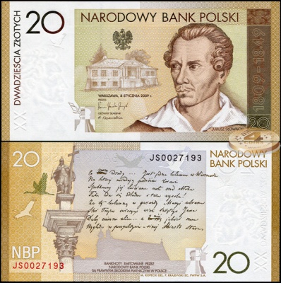 Польша. 20 злотых (Unc. Буклет) 2009