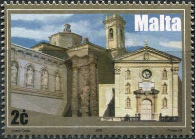 Мальта. 2004. Церковь Святой Марии, Аттард (Почтовая марка. MNH OG)