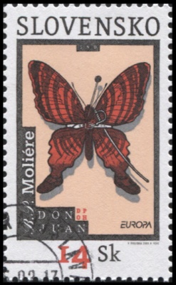 Словакия. 2003. Рекламный плакат (Почтовая марка. CTO Гашеная)