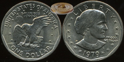 США. 1 доллар. 1979.P (Unc)