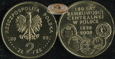Польша. 2 злотых. 2009 (Unc)