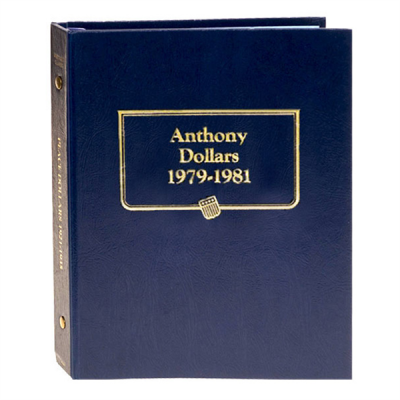 Альбом для монет 1 доллар США 1979-81 (Whitman)