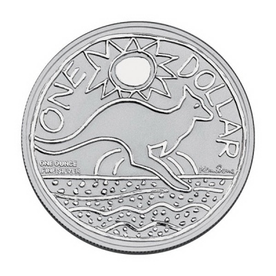 Австралия. 1 доллар. 2009 (Frosted Unc. Серебро)