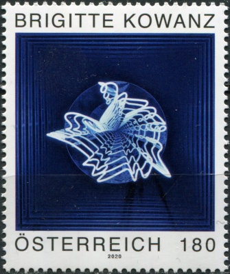 Австрия. 2020. "Возможность", Бриджит Кованц (Почтовая марка. MNH OG)