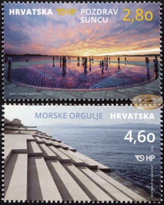 Хорватия. 2016. Туризм в Хорватии. Задар (Серия. MNH OG)