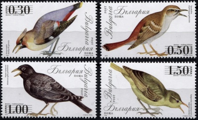 Болгария. 2014. Певчие птицы (Серия. MNH OG)